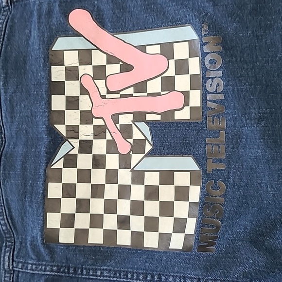 Kids MTV Blue Denim Jacket - Picture 6 of 8